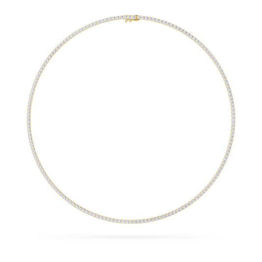 10CTW Classic Riviera Tennis Necklace - Brilliance Direct