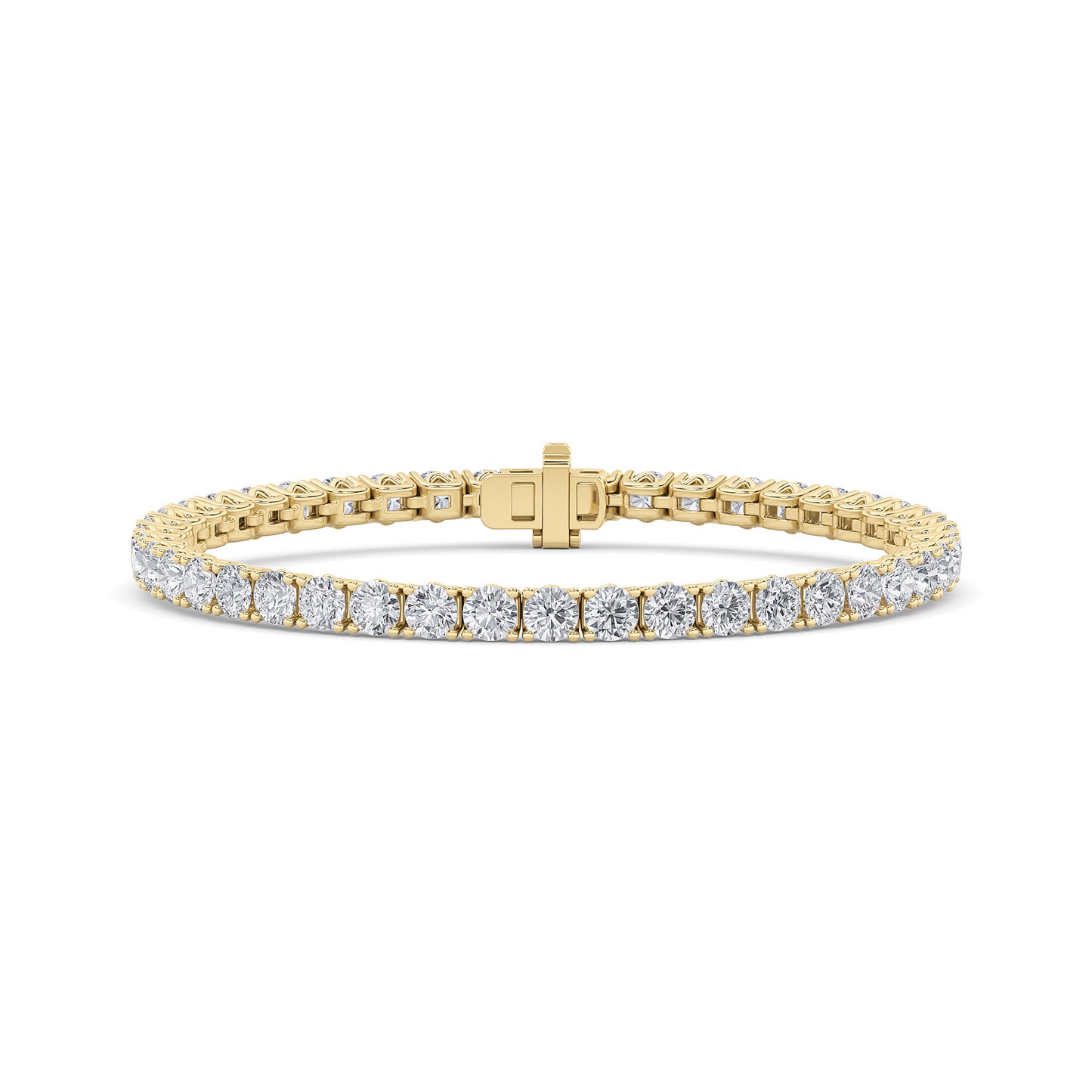 Classic Tennis Bracelet Round Lab Grown Diamonds - Brilliance Direct