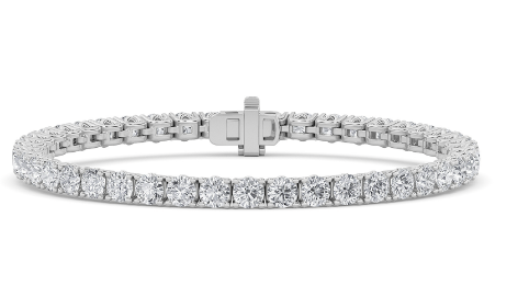 Classic Tennis Bracelet Round Lab Grown Diamonds - Brilliance Direct