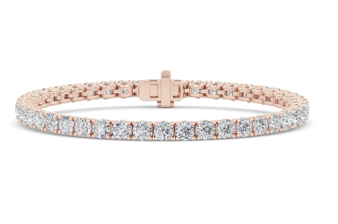 Classic Tennis Bracelet Round Lab Grown Diamonds - Brilliance Direct