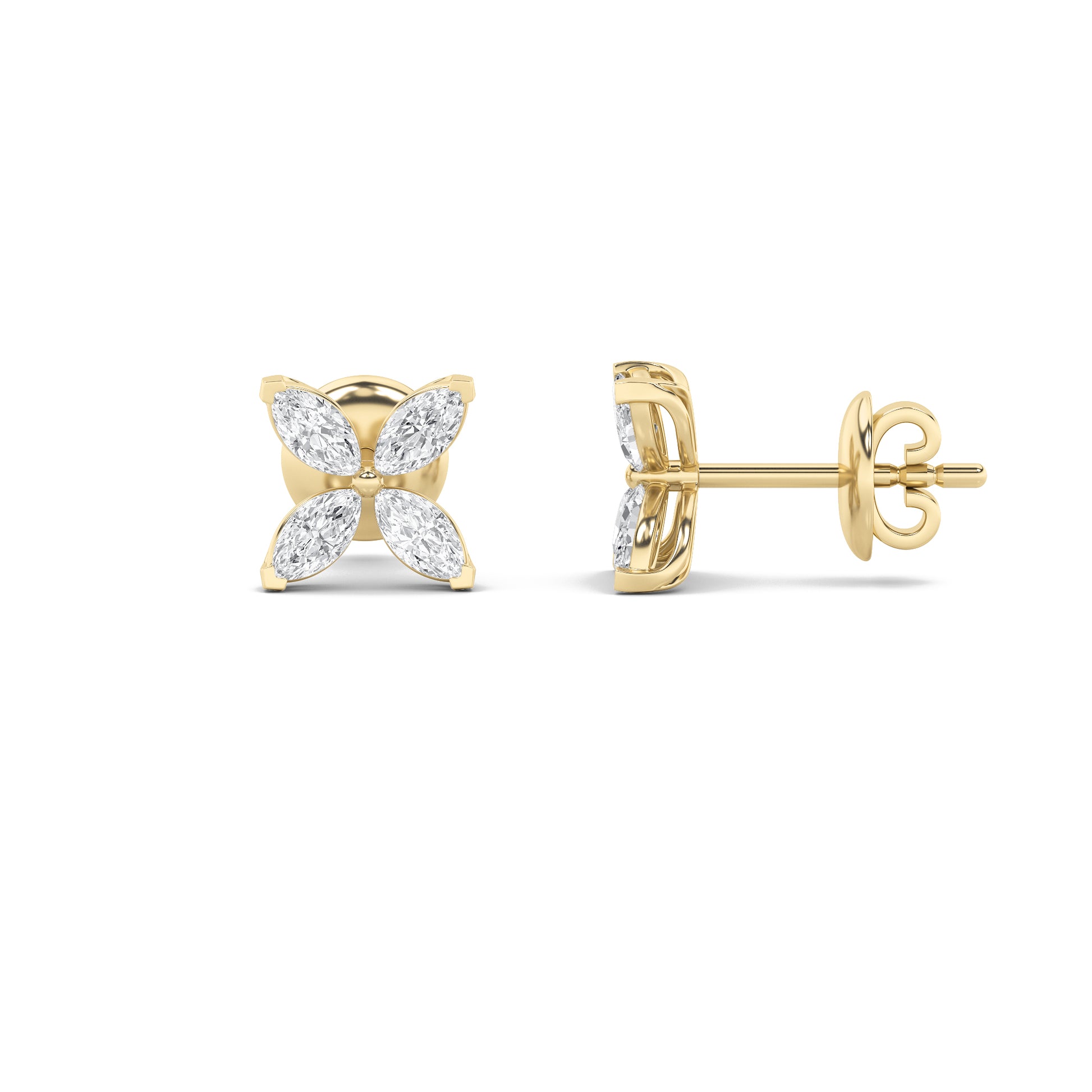 1.5CTW Lab Grown Diamond Star Studs - Brilliance Direct